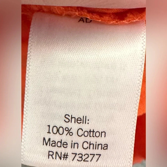 LC Lauren Conrad Coral Eyelet Midi Dress Size XXL - Picture 7 of 7